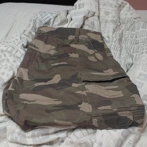Camo Cargo Shorts